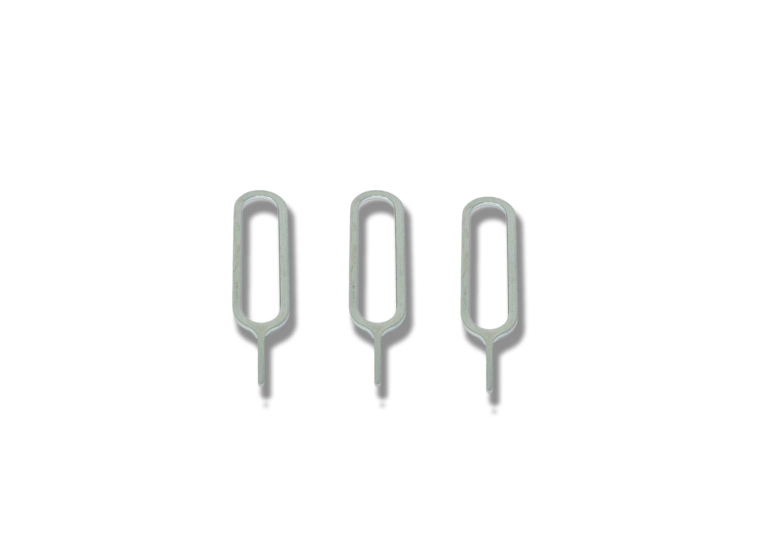 SIM-Karten-Auswerfer-Set Metall grau 3 Stück 89541326 | System-S