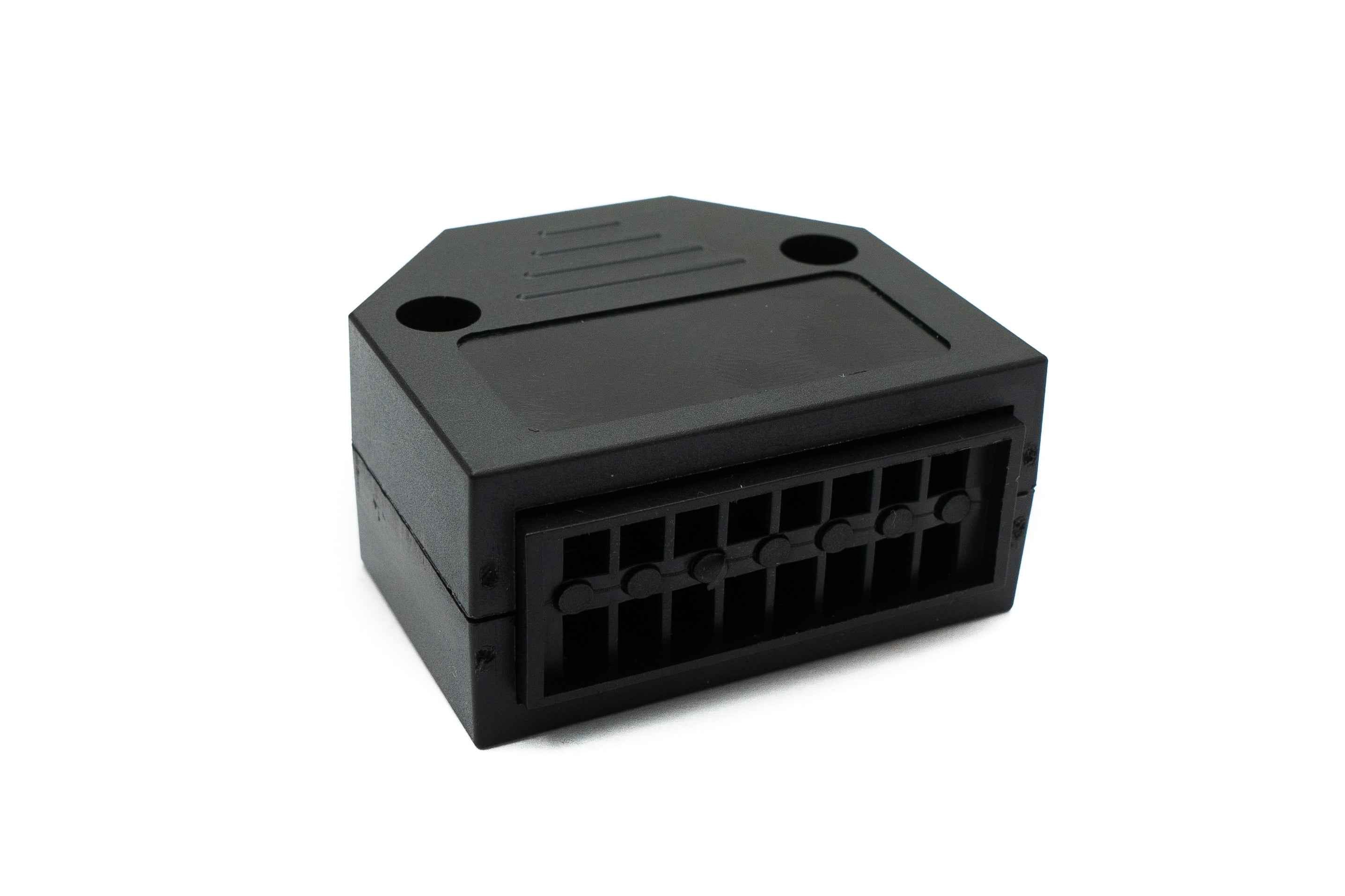 SYSTEM-S OBD Adapter OBD 2 16 pin Buchse Anschluss Kabel in Schwarz für Auto Diagnose