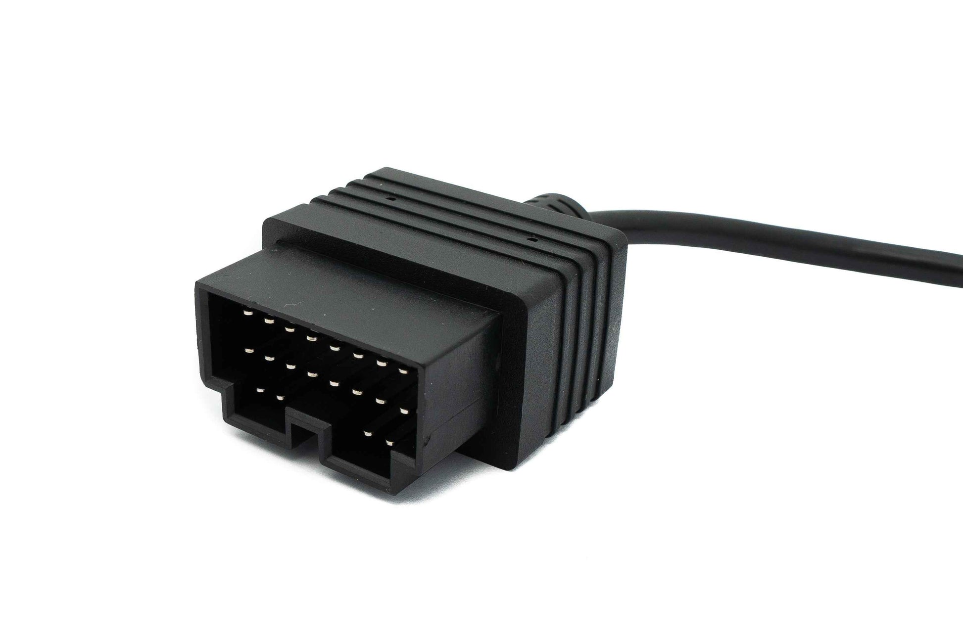 SYSTEM-S OBD Kabel 10 cm OBD 2 Buchse für Kia 20pin in Schwarz für Auto Diagnose