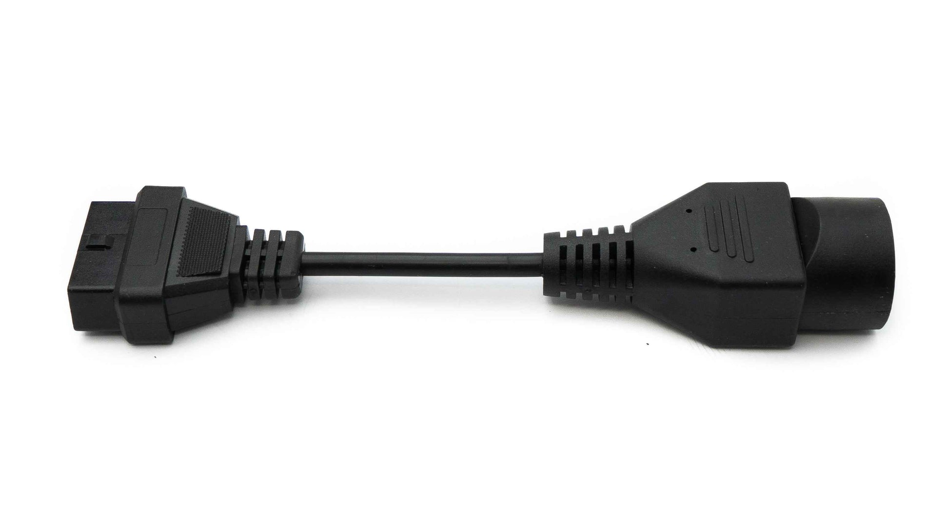 SYSTEM-S OBD Kabel 10 cm OBD 2 Buchse für Mazda 17pin in Schwarz für Auto Diagnose
