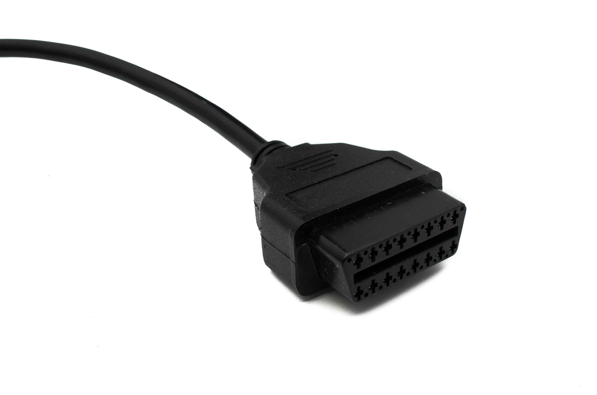 SYSTEM-S OBD Kabel 30cm OBD 2 Buchse zu Lexia 3 PP2000 30pin in Schwarz für Auto Diagnose