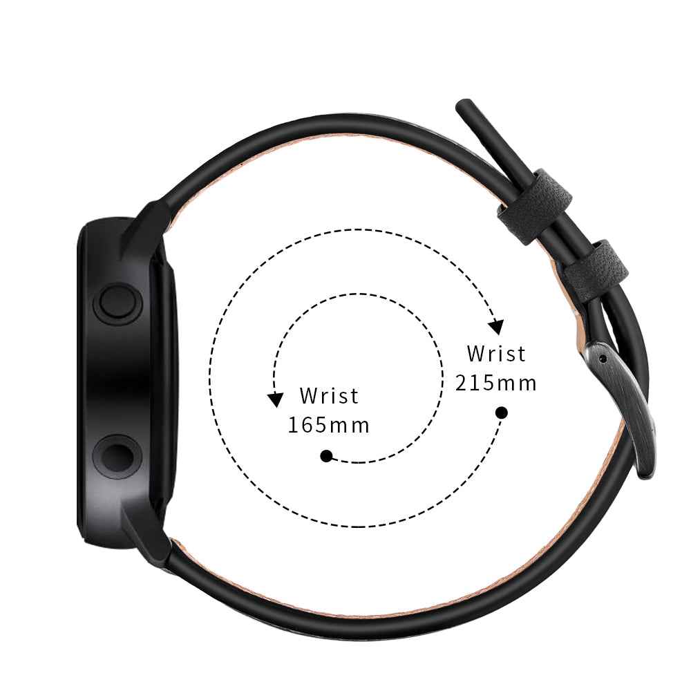 SYSTEM-S Armband flexibel aus Silikon 20mm für Samsung Galaxy Watch 4 Smartwatch Schwarz
