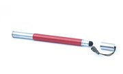Touchpen Stylus aus Aluminium rot ausziehbar 7,2-10 cm für Tablet Smartphone