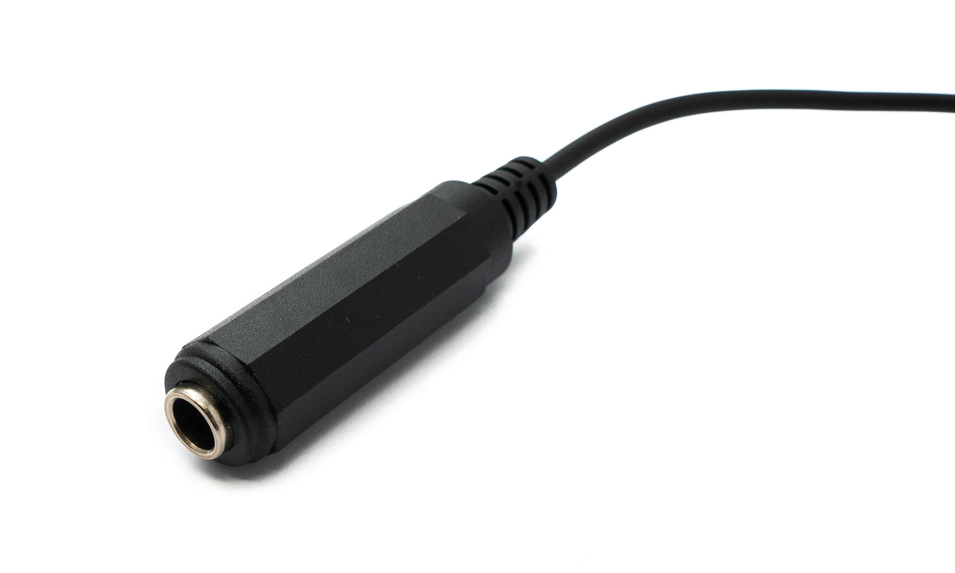 SYSTEM-S Audio Kabel 30 cm DIN 5 polig Stecker zu 6.35 mm TRS Klinke Buchse AUX