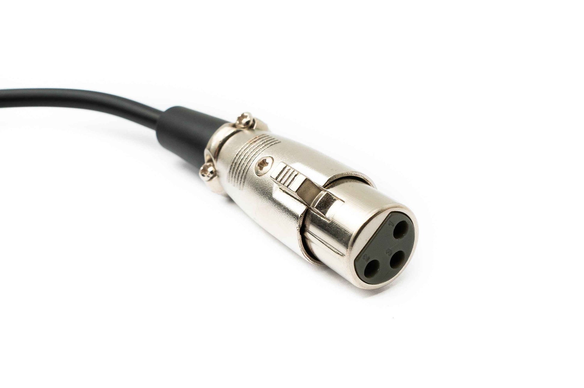 SYSTEM-S Audio Kabel 150 cm XLR 3 polig Buchse zu DIN 5 polig Stecker in Schwarz