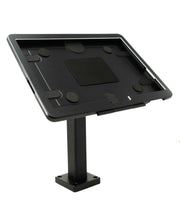 SYSTEM-S Tisch Halterung abschließbar 360° für Microsoft Surface Pro 11 10 9 13.0" in Schwarz