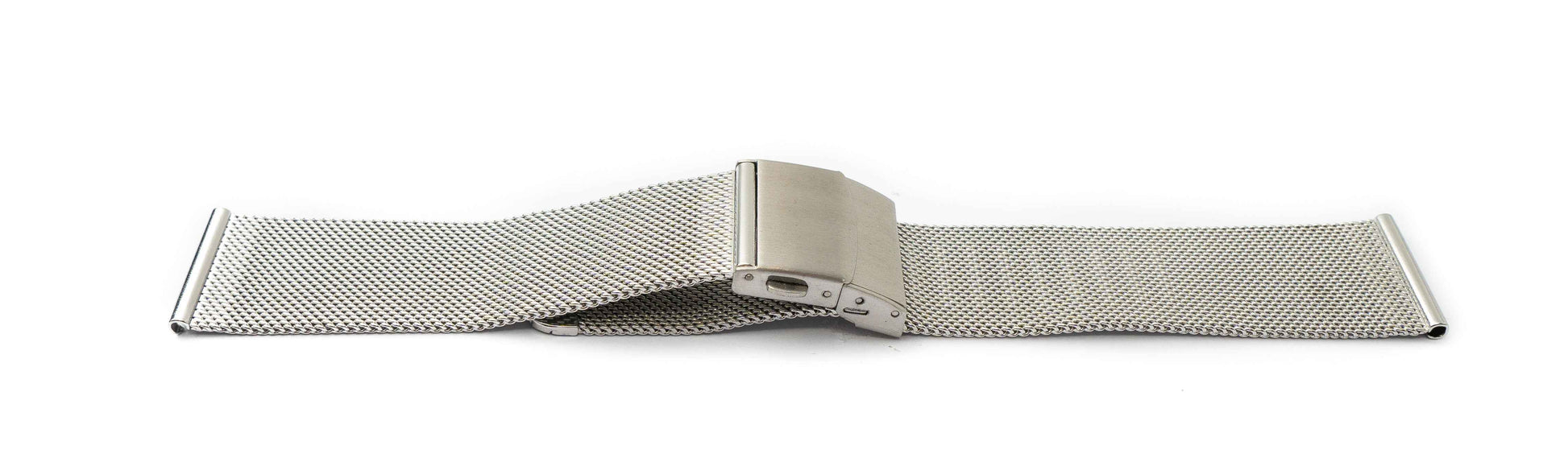 SYSTEM-S Armband Milanaise aus Metall für Fitbit Versa 1 2 Lite Smartwatch in Grau