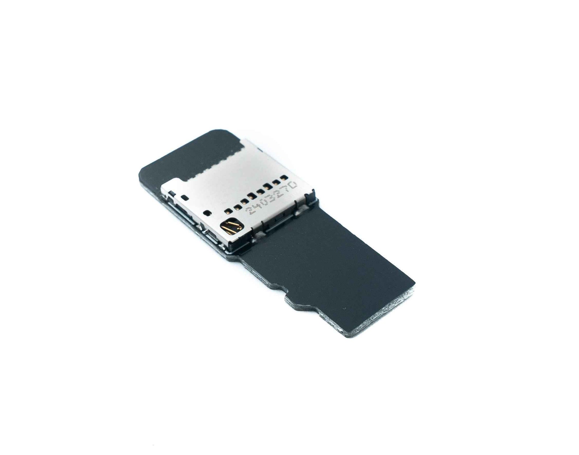 SYSTEM-S SD Karte Adapter Micro SD Stecker zu Buchse Verlängerung Kabel in Schwarz