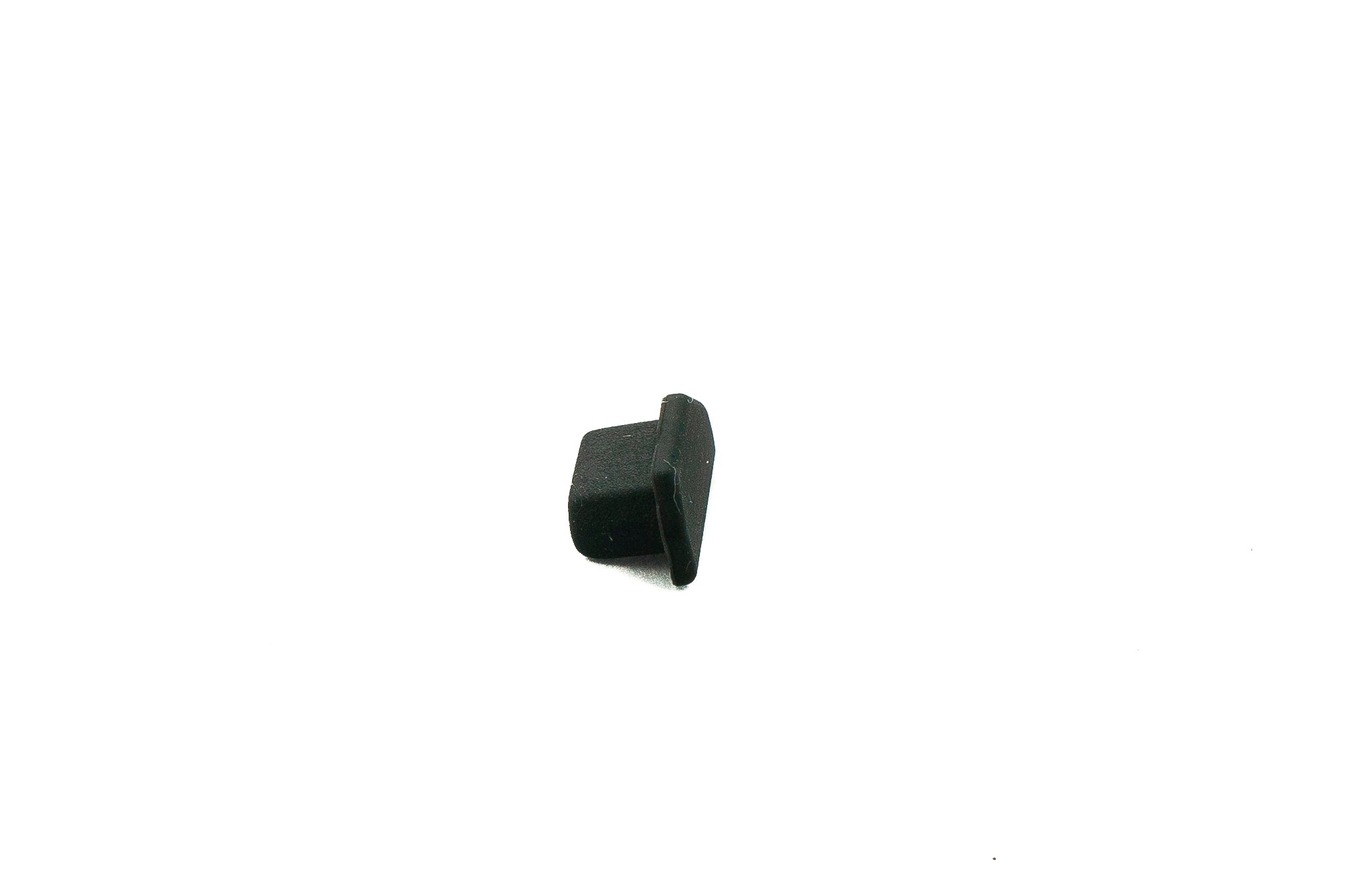 USB Micro B Port Abdeckung Silikon Anti Staub 10er Set Schwarz 7x2 mm 87267685