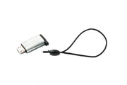 USB-Adapter Typ C Buchse auf Micro B Stecker 2.0 grau mit Schlaufe 86959219