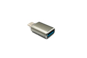USB-Adapter USB-C Stecker auf USB-A Buchse 5 Gbit/s 100W Anthrazit | System-S