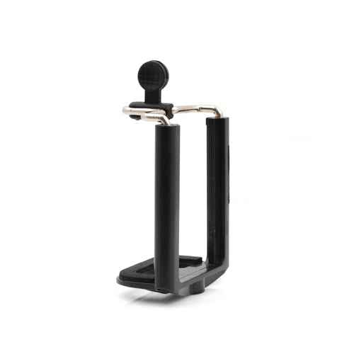 SYSTEM-S Stativ Halter Adapter Aufsatz 1/4 Gewinde für Handy smartphone Digitalkamera 55 mm - 85 mm