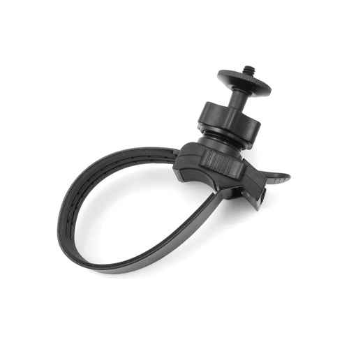 Fahrradhalterung für Kamera mit Schlaufengurt 22-40 mm schwarz | System-S