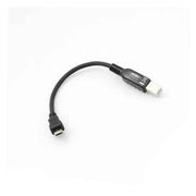 System-S Micro USB 2.0 (male) zu USB B (male) Adapter Daten- und Ladekabel Verlängerung 15cm