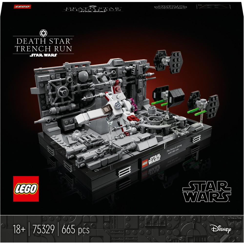 LEGO Star Wars - Halálcsillag árokfutam dioráma (75329)-0