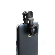 System-S Universal Clip-on 0,67x Weitwinkel und Makro Linse Objektiv für Smartphone Tablet PC