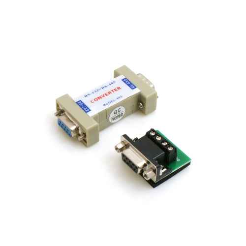 SYSTEM-S RS232 zu RS485 Konverter Adapter Serial Seriell Data Adapter