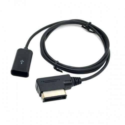 System-S KFZ Auto USB Flash Drive Speicherstick für VW für Audi ( ab Bj 2014) Media in AMI MDI 100 cm