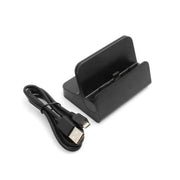 System-S Dockingstation Ladegerät Ladestation Cradle Dock Sync & Datentransfer für USB 3.1 Type C Smartphones