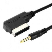 System-S Auto für VW für Audi Media In AMI MDI zu Stereo 3.5mm Audio Aux