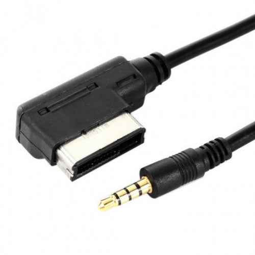 System-S Auto für VW für Audi Media In AMI MDI zu Stereo 3.5mm Audio Aux