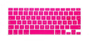 System-S Silikon Tastaturschutz Tastaturabdeckung QWERTZ Deutsche Tastatur Abdeckung Schutz für MacBook Pro 13" 15" 17" iMac MacBook Air 13" in Pink