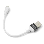 System-S Micro USB 2.0 Kabel Datenkabel und Ladekabel in weiß 10 cm