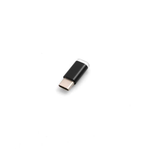 USB-C auf Micro-USB Adapterstecker Schwarz | System-S
