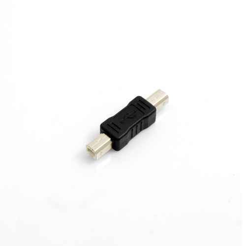SYSTEM-S USB Typ B Stecker auf USB Typ B Stecker Adapterkabel Adapterstecker Adapter