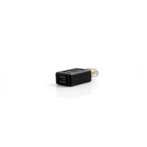 OTG Adapter USB A zu Mini USB schwarz On-The-Go Host Kabel