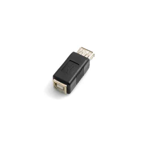 SYSTEM-S USB Typ A Eingang auf USB Typ B Eingang Adapterkabel Adapterstecker Adapter
