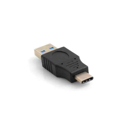 SYSTEM-S OTG Adapter USB Typ C 3.1 Stecker auf 3.0 Typ A Stecker