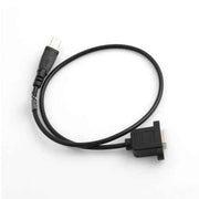 SYSTEM-S USB 2.0 Typ B Panel Mount Verlängerung Buchse Screw Nuts 50cm