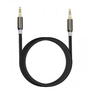 SYSTEM-S 3.5mm Klinke AUX Stereo Stecker (male) auf 3.5mm Klinke AUX Stereo Stecker Kabel 88 cm 3 Polig (male)