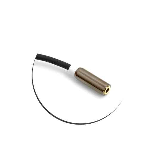 SYSTEM-S 3.5mm Klinke AUX Stereo Stecker auf 3.5mm Klinke AUX Stereo Buchse 100 cm 3 Polig