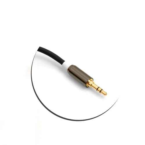 SYSTEM-S 3.5mm Klinke AUX Stereo Stecker auf 3.5mm Klinke AUX Stereo Buchse 100 cm 3 Polig