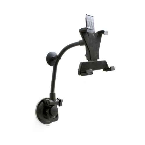SYSTEM-S KFZ Auto Windschutzscheiben Halterung mit Saugfuß für Tablet PC von 10,5-19,5cm