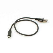 SYSTEM-S Mini USB Kabel Stecker auf USB A 2.0. Stecker 50 cm