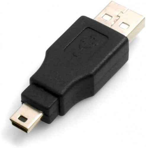 SYSTEM-S Mini USB 5Pin (Male) auf USB A (Male) USB Adapter