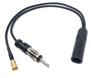System-S DAB DAB+ Antennensplitter AM/FM und DAB Konverter Din Buchse zu DIN Stecker und SMB Stecker