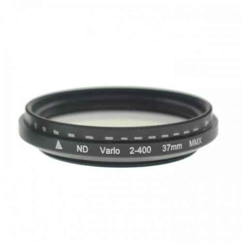 SYSTEM-S ND Filter 37 mm Set Neutraldichtefilter Graufilter mit Hülle für iPhone XS