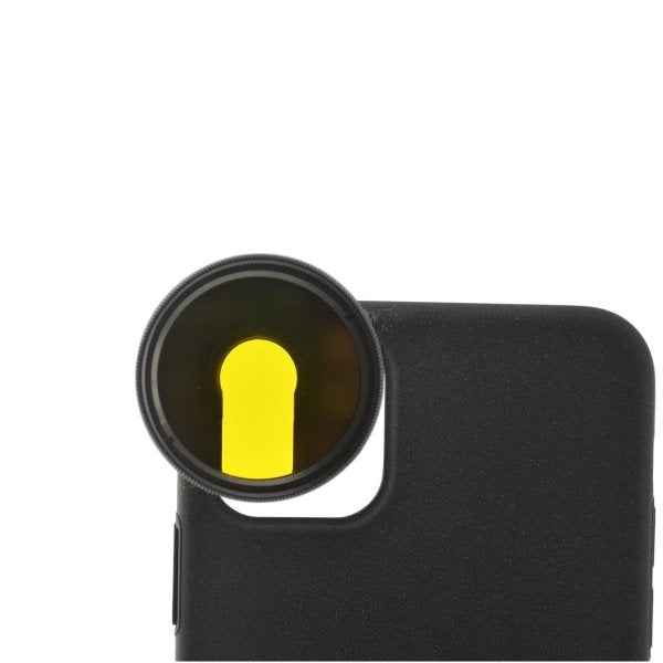 SYSTEM-S Farbfilter Set 37 mm 6 Stück Farbe Filter für Fotografie für iPhone 12 Pro