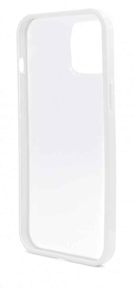 SYSTEM-S Schutzhülle aus Silikon in Weiß Transparent Hülle kompatibel mit iPhone 12 Pro Max