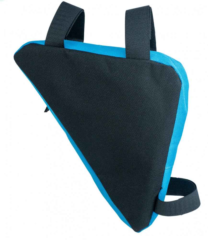 SYSTEM-S Fahrrad Tasche Befestigung in Schwarz Blau für Lampe Fahrradpumpe