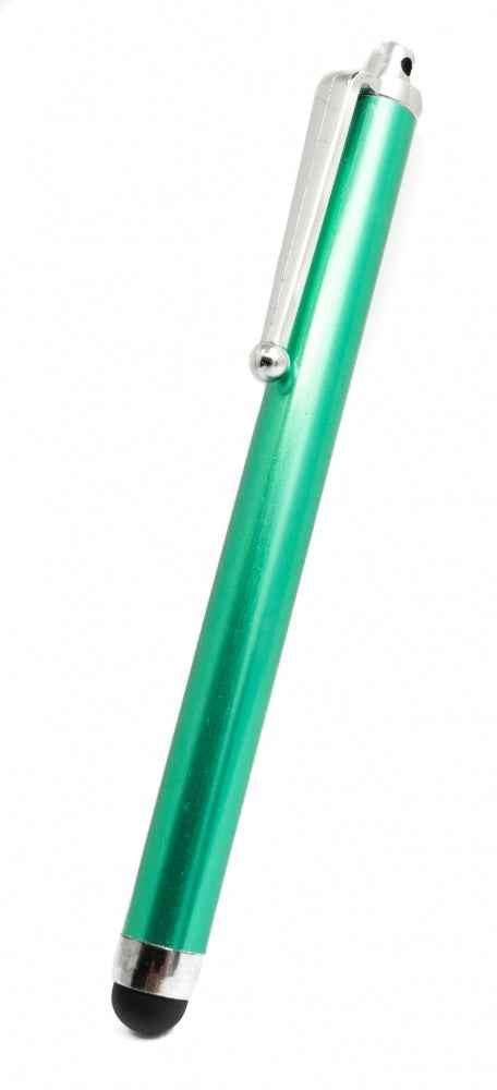 SYSTEM-S Touchpen Stylus aus Aluminium in Grün für Tablet Smartphone Laptop