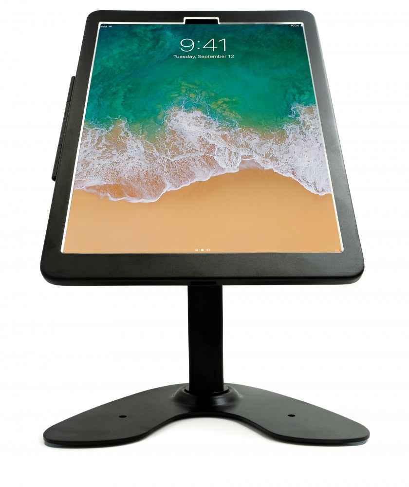 SYSTEM-S Tischständer Halterung Abschließbar für iPad Pro 12.9 Zoll 2021 2020 2018