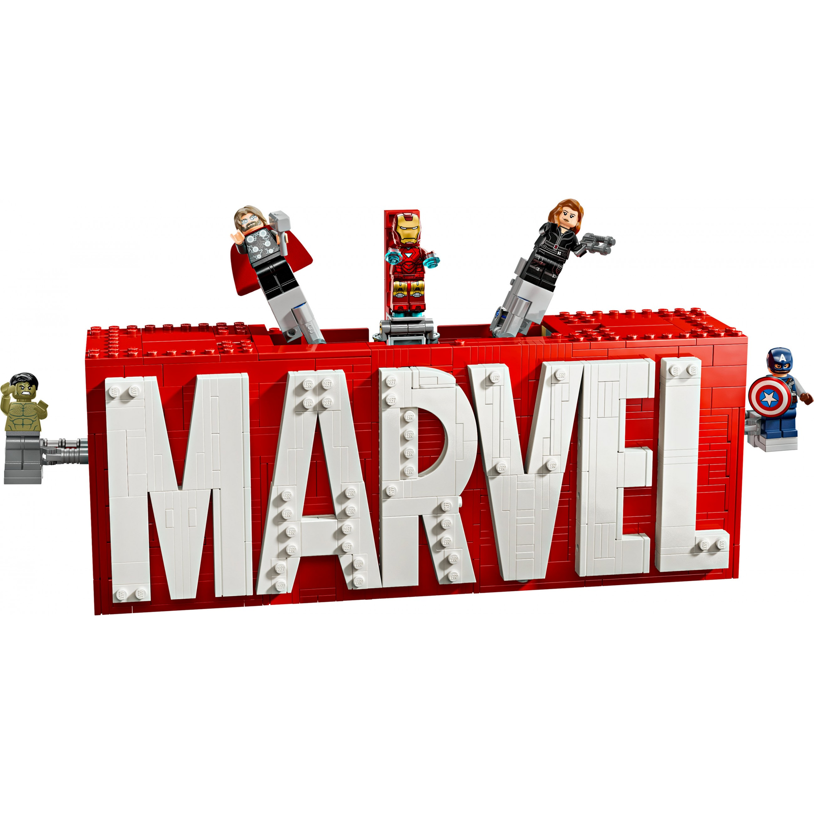 LEGO® Marvel_ 76313 - Marvel logó és minifigurák (76313)-0