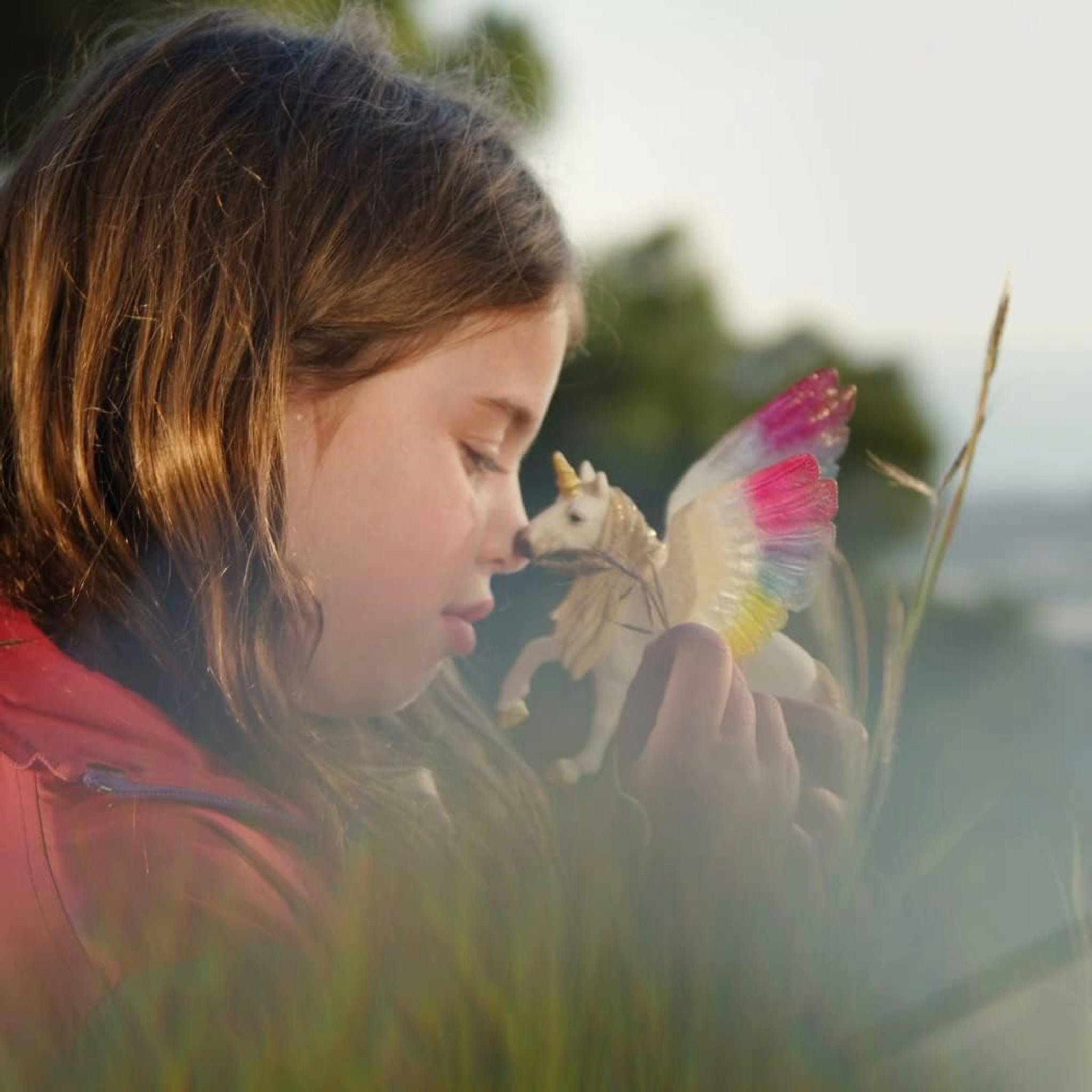 SCHLEICH 70576 Einhorn mit Flügeln, Regenbogen, Bayala, Mehrfarbig Hauptansicht