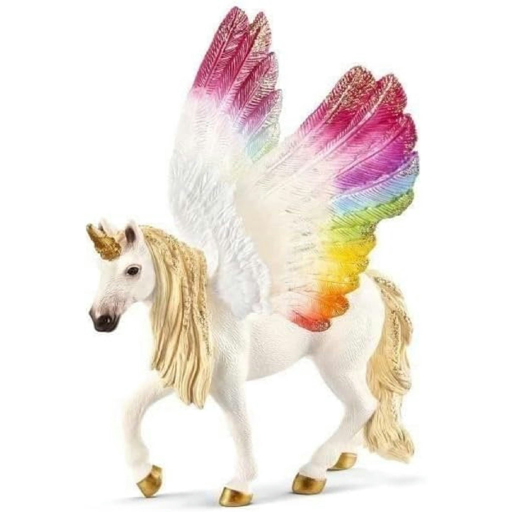 SCHLEICH 70576 Einhorn mit Flügeln, Regenbogen, Bayala, Mehrfarbig Hauptansicht