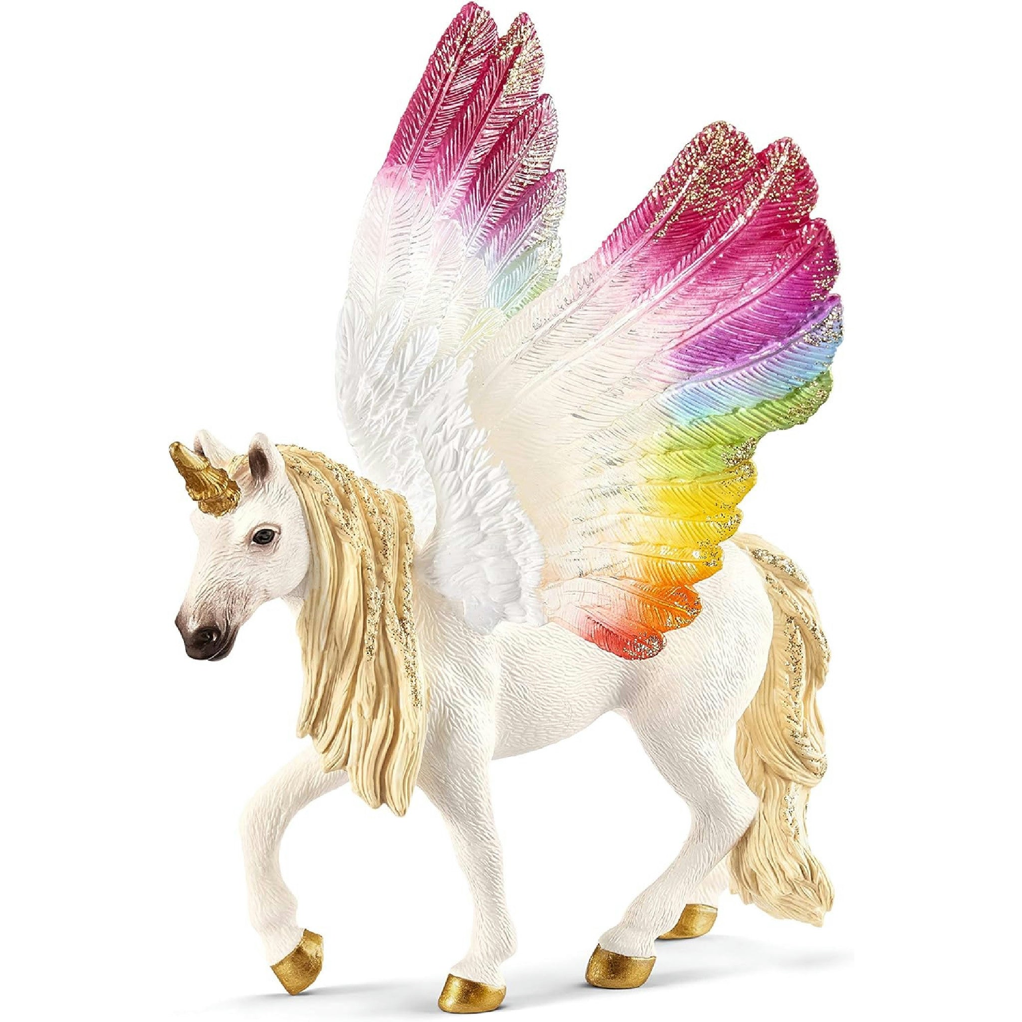 SCHLEICH 70576 Einhorn mit Flügeln, Regenbogen, Bayala, Mehrfarbig Hauptansicht